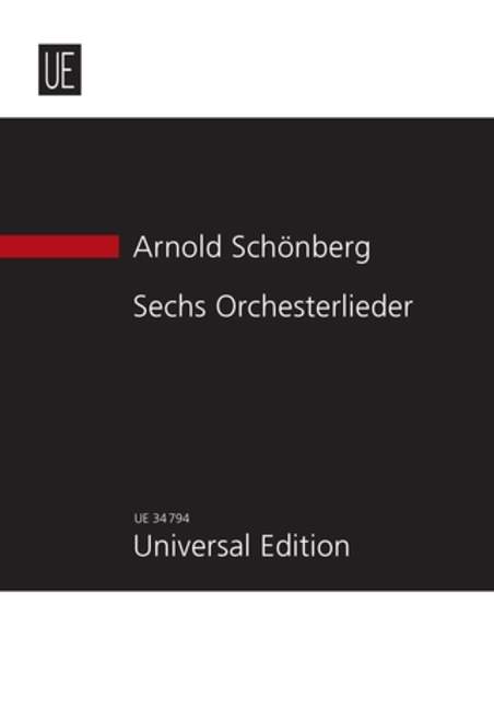 6 Orchesterlieder op. 8