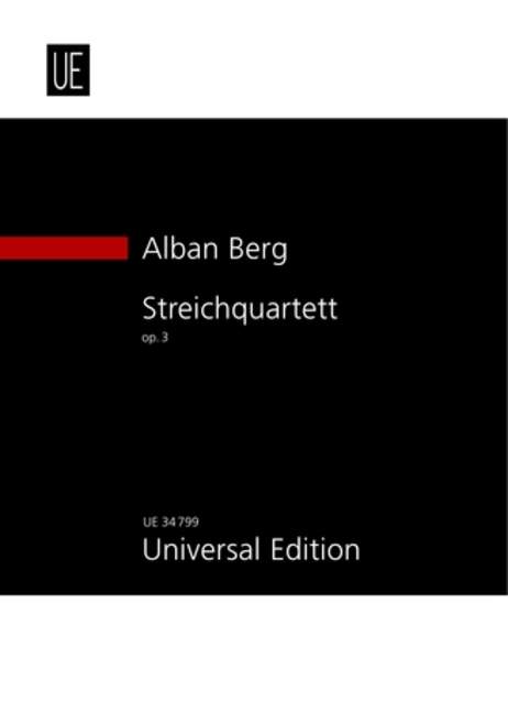 Streichquartett op. 3 [study score]