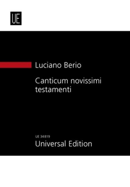 Canticum novissimi testamenti