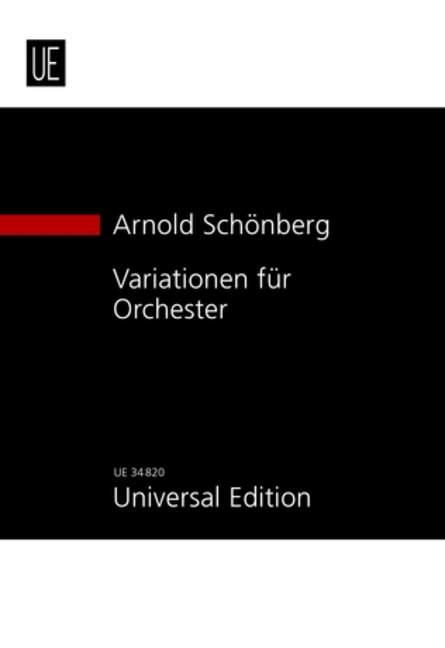 Variationen für Orchester, op. 31 [study score]