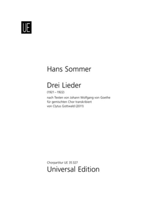 Drei Lieder