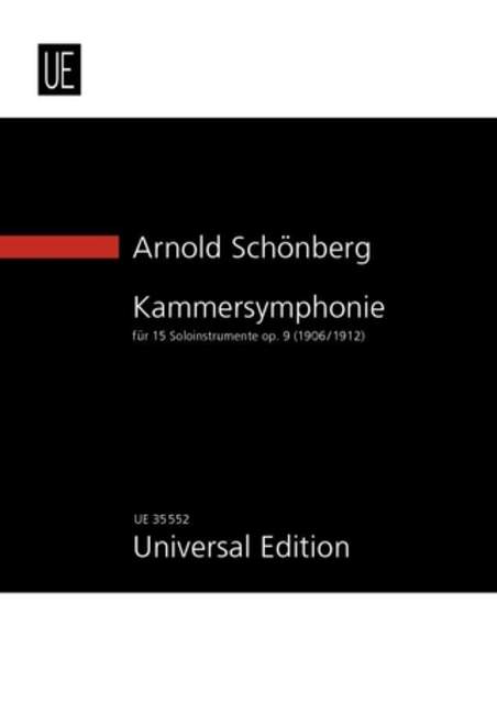 Kammersymphonie Nr. 1 op. 9 [study score]