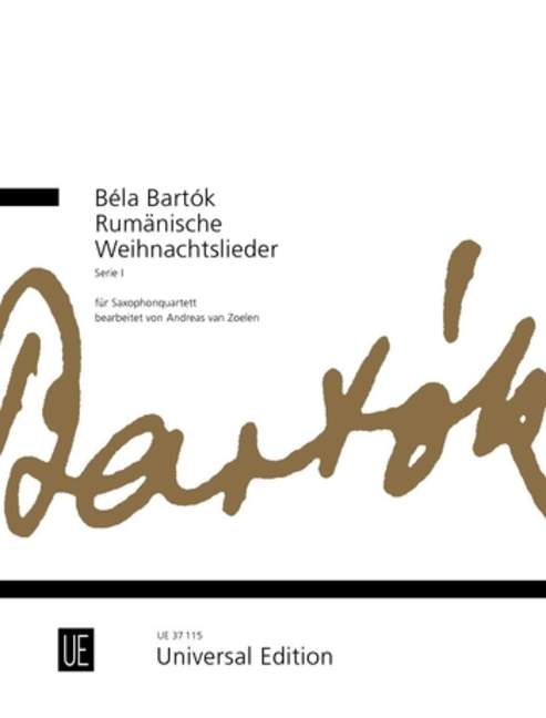 Rumänische Weihnachtslieder [saxophone quartet (SATB)] Series I