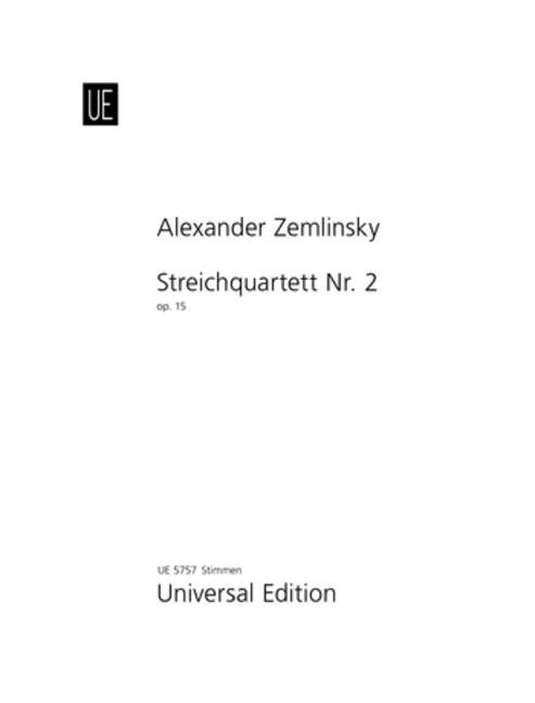 Streichquartett Nr. 2 op. 15