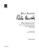 3 Dorfszenen [vocal/piano score]
