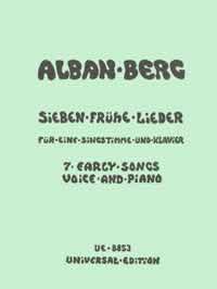 Sieben frühe Lieder [high voice and piano]