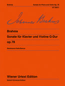 Sonate für Klavier und Violine G-Dur = Sonata for Piano and Violin op. 78