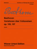 Variationen über Volksweisen = Variations on Folk Songs op. 105, 107