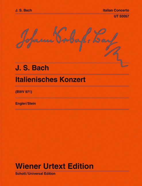 Italienisches Konzert BWV 971 (Engler校訂）