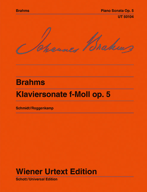 Klaviersonate f-Moll op. 5