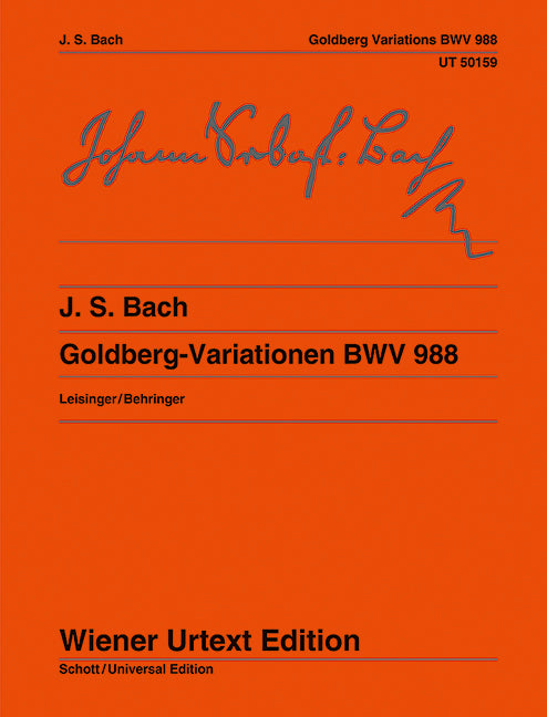 Goldberg-Variationen (Klavierübung IV) BWV 988