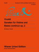 Sonaten für Violine und Basso continuo = Sonatas for Violin and Basso Continuo op. 2