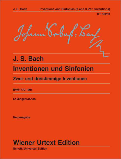 Inventionen und Sinfonien BWV 772 - 801