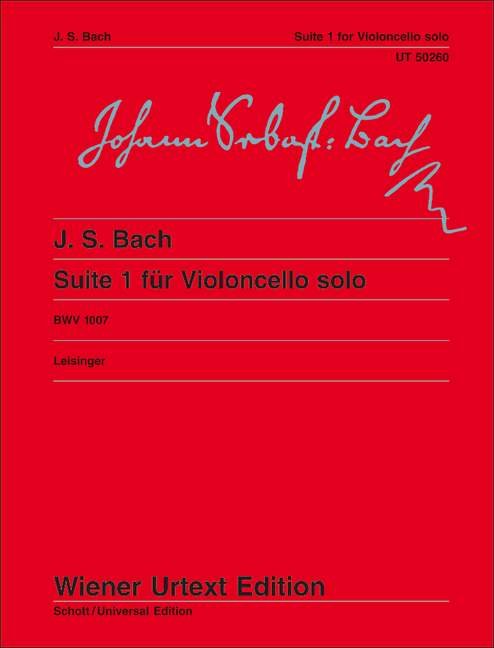 Suite I G-Dur BWV 1007