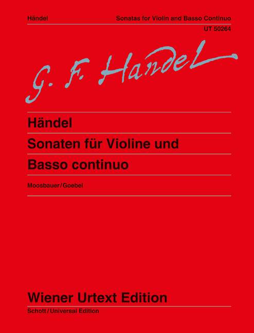 Sonaten für Violine und Basso continuo
