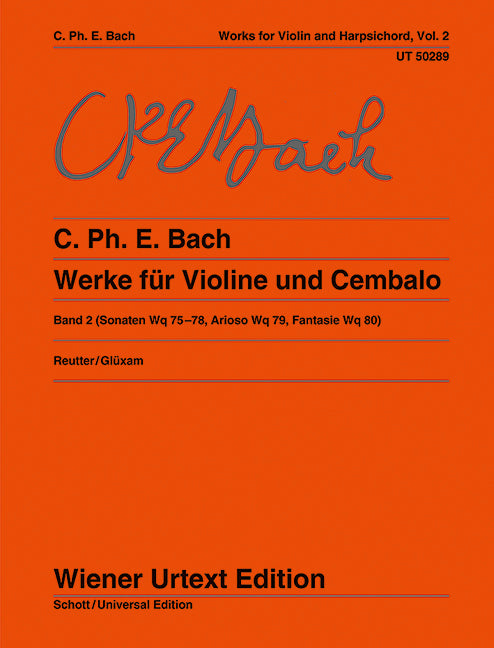 Werke für Violine und obligates Cembalo (Klavier), vol. 2