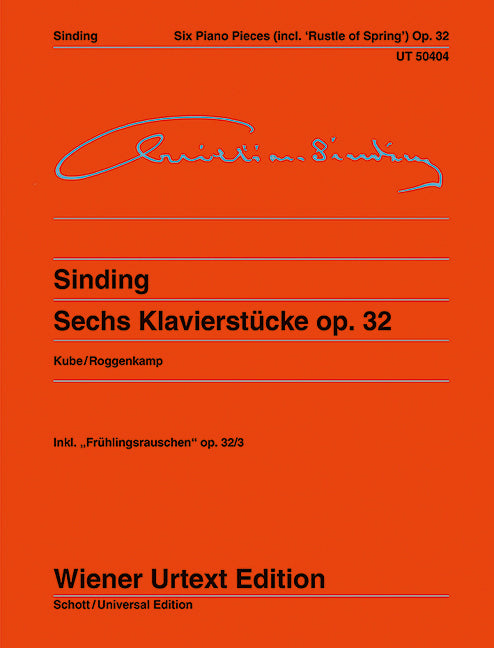 Sechs Klavierstücke op. 32