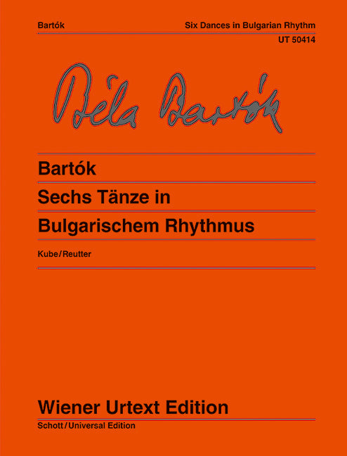 Sechs Tänze in Bulgarischem Rhythmus aus dem Mikrokosmos