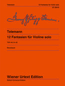 12 Fantasien für Violine solo = 12 Fantasies for solo violin, TWV 40:14-25