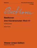 Drei Klaviersonaten = Three Piano Sonatas WoO 47