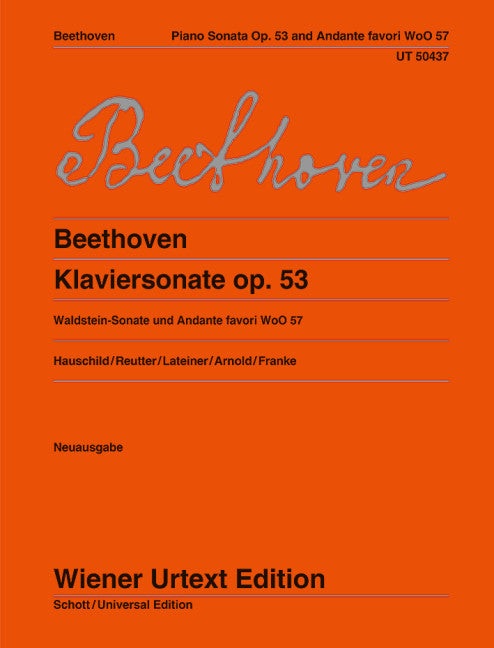 Klaviersonate (Waldstein-Sonate) und Andante favori op. 53 WoO 57