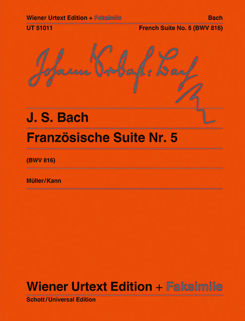 Französische Suite Nr. 5 G-Dur BWV 816