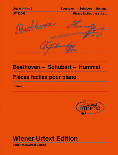 Beethoven - Schubert - Hummel（スペイン語・フランス語）