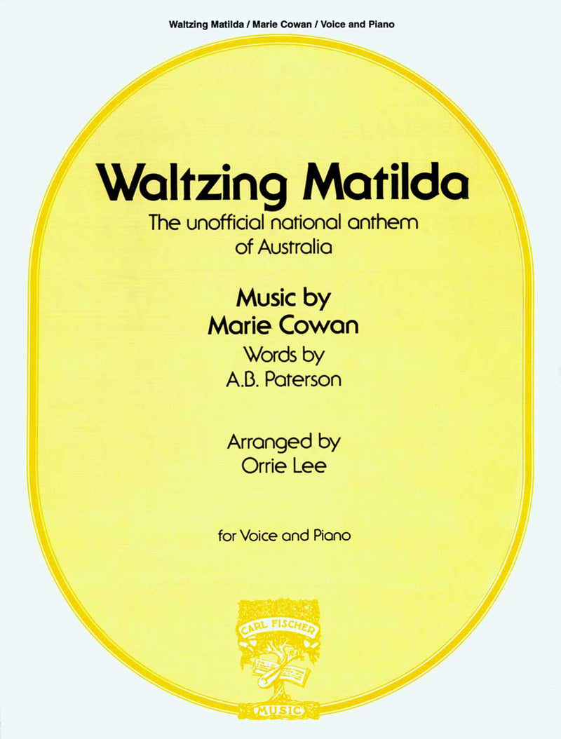 Waltzing Matilda (Voice and Piano)