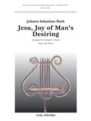 Jesu, Joy of Man's Desiring (Middle Voice and Piano, Organ)