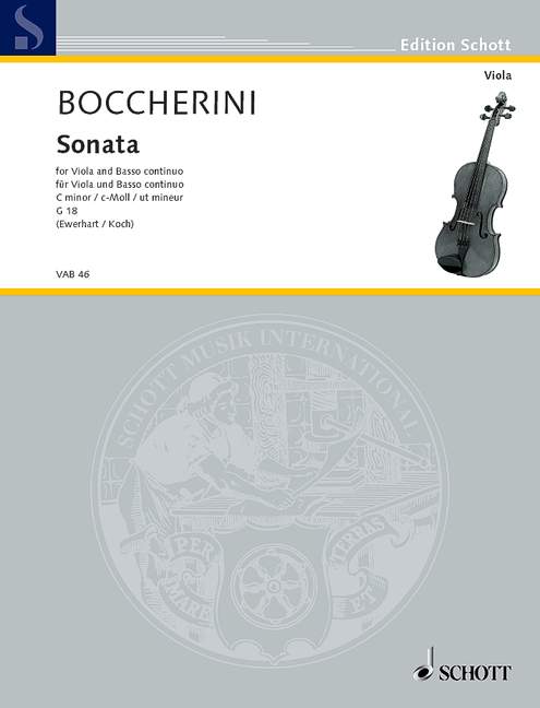 Sonata c-Moll G 18 (Viola)