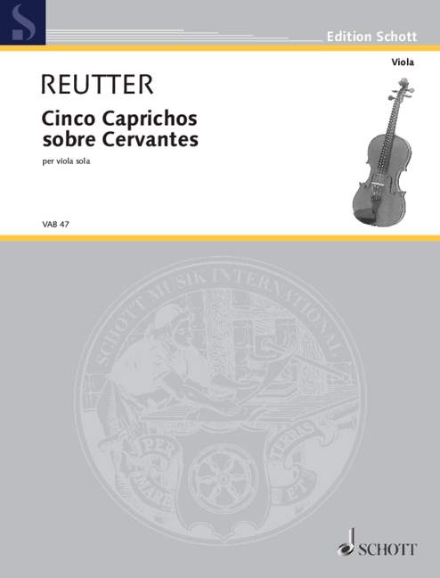 Cinco Caprichos sobre Cervantes (Viola)