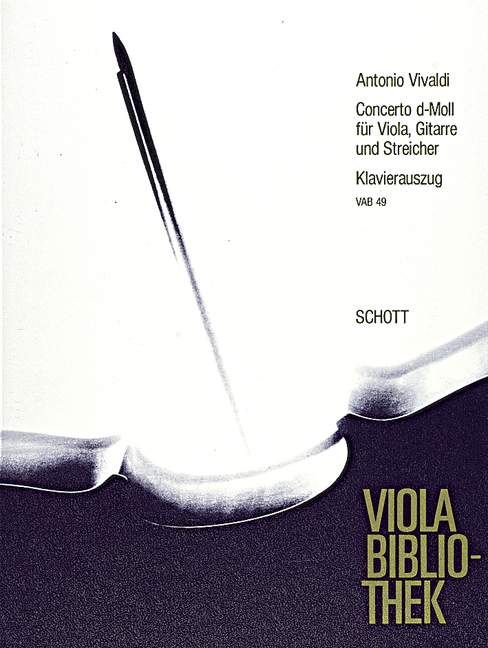 Concerto d-Moll RV 540 / PV 266 (piano reduction with solo parts)