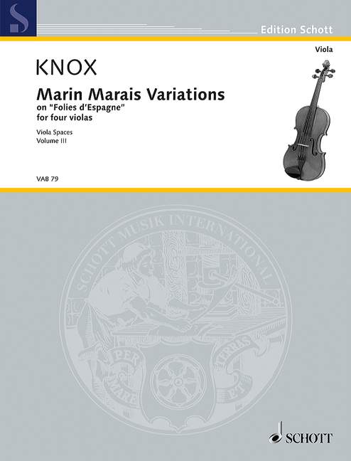 Marin Marais Variations Vol. III