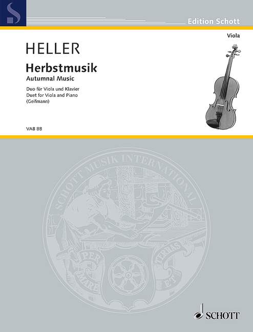 Herbstmusik (viola and piano)