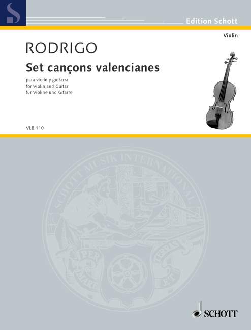 Set cançons valencianes (violin and guitar)