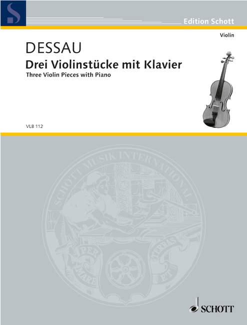 Drei Violinstücke mit Klavier