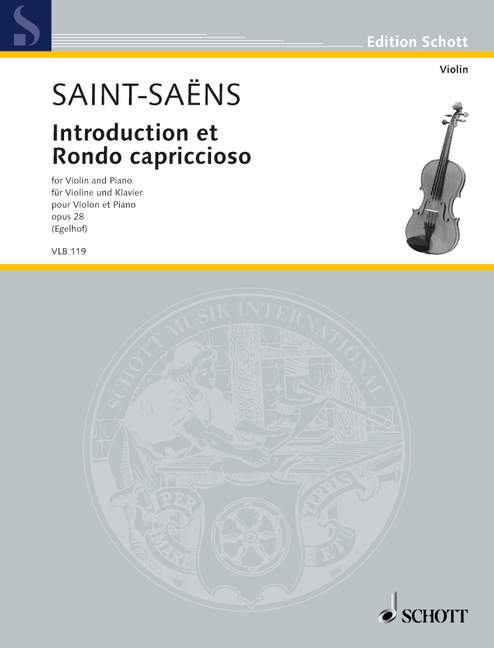 Introduction et Rondo capriccioso op. 28 (violin and piano)