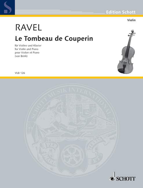 Le Tombeau de Couperin (violin and piano)