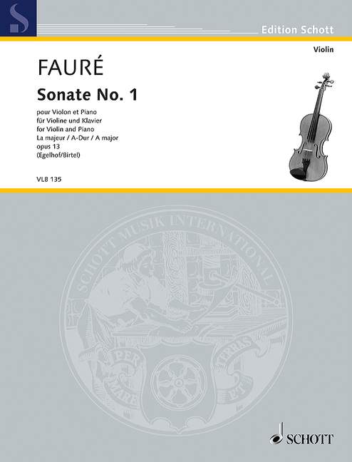 Sonate No. 1 A-Dur op. 13