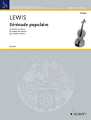 Sérénade populaire (violin and piano)