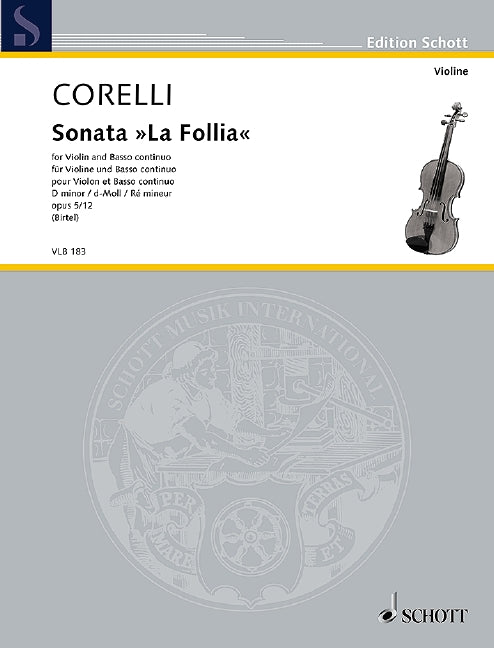 Sonata La Follia d-Moll op. 5/12