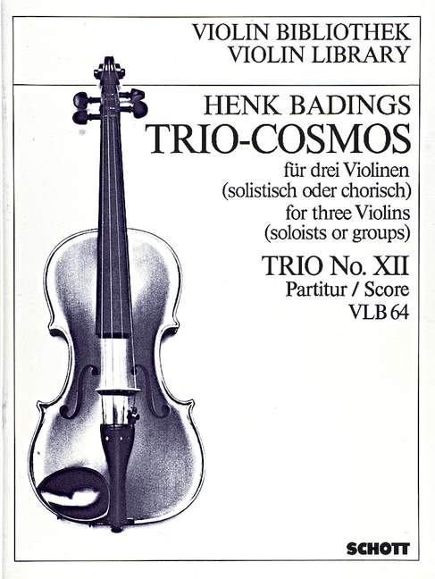 Trio-Cosmos Nr. 12 (score and parts)