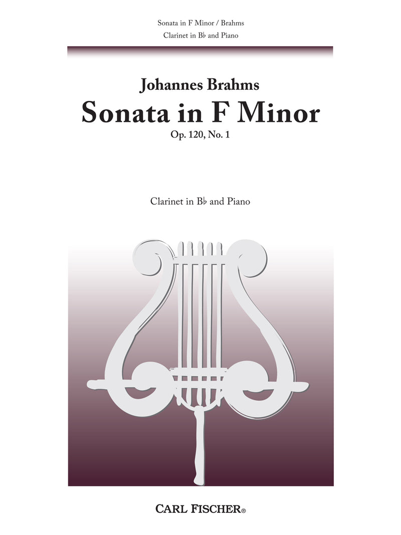 Sonata In F Minor, Op. 120, No. 1