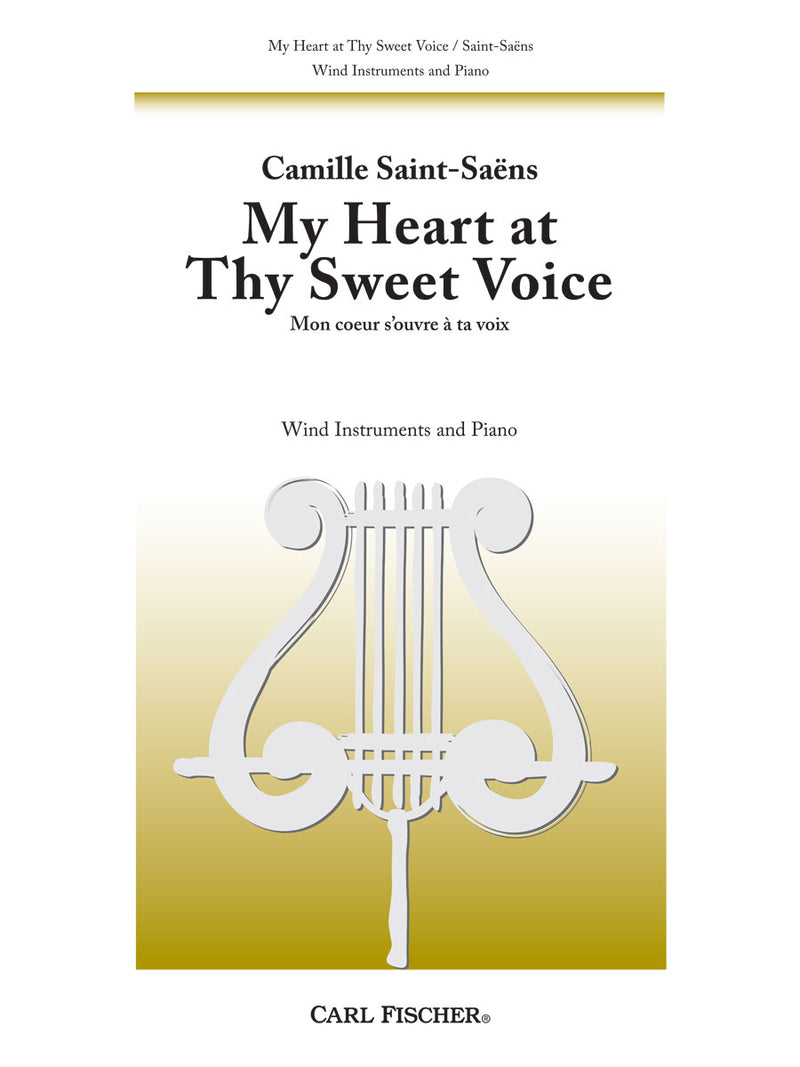 My Heart at Thy Sweet Voice (Baritone Saxophone and Piano)