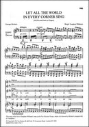 Let all the world in every corner sing (Antiphon), SATB