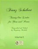 Twenty-One Lieder for Horn and Piano