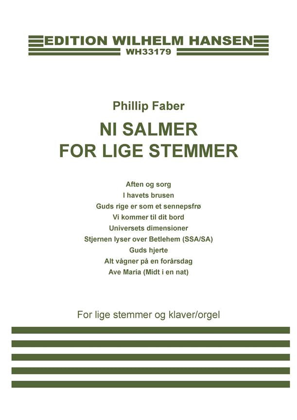 Ni Salmer for Lige Stemmer