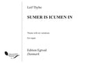 Sumer Is Icumen In