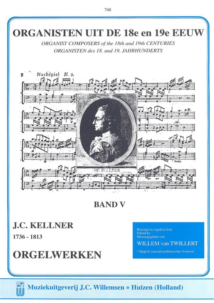 Organisten uit de 18e en 19e Eeuw 5 = Organist Composers of the 18th and 19th Centuries, vol. 5