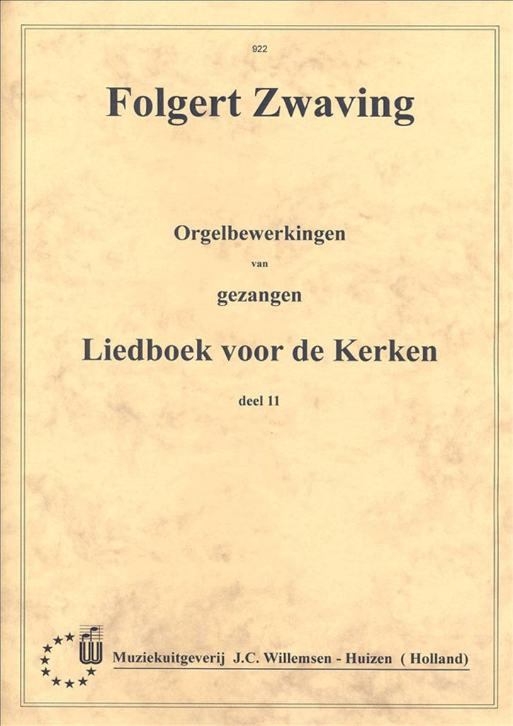 Orgelbewerkingen van Gezangen 11